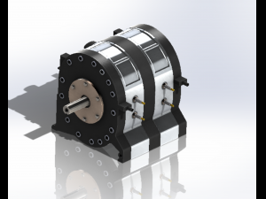 Wankel engine 3D Model