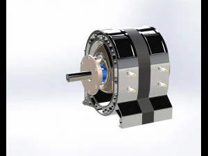 Wankel engine 3D Model