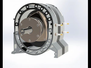 Wankel engine 3D Model