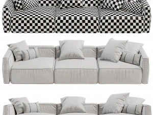 Modern sofa 3D Model