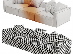 Modern sofa 3D Model