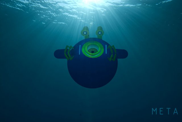 META SC-FI DROID 3D मॉडल .c4d .max .obj .3ds .fbx .stl .blend 