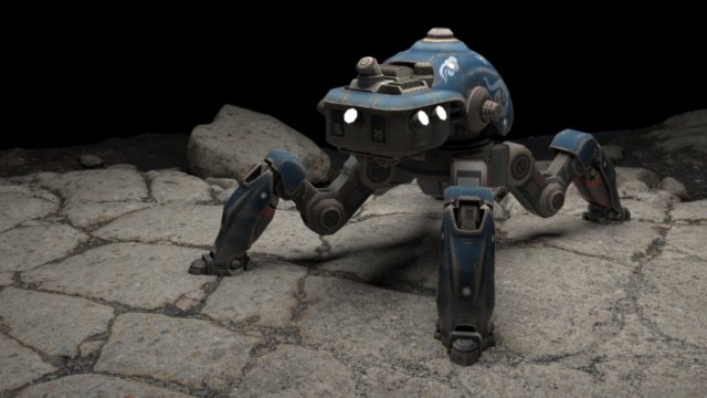 PULSAR 3D Модель .c4d .max .obj .3ds .fbx .stl .blend 