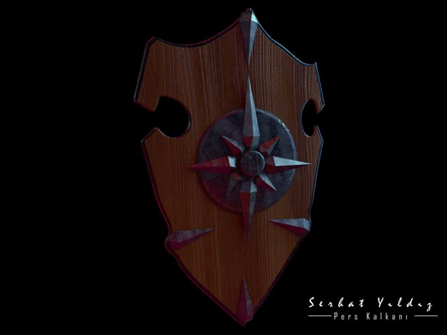 PERS SHIELD 3D Model .c4d .max .obj .3ds .fbx .stl .blend 