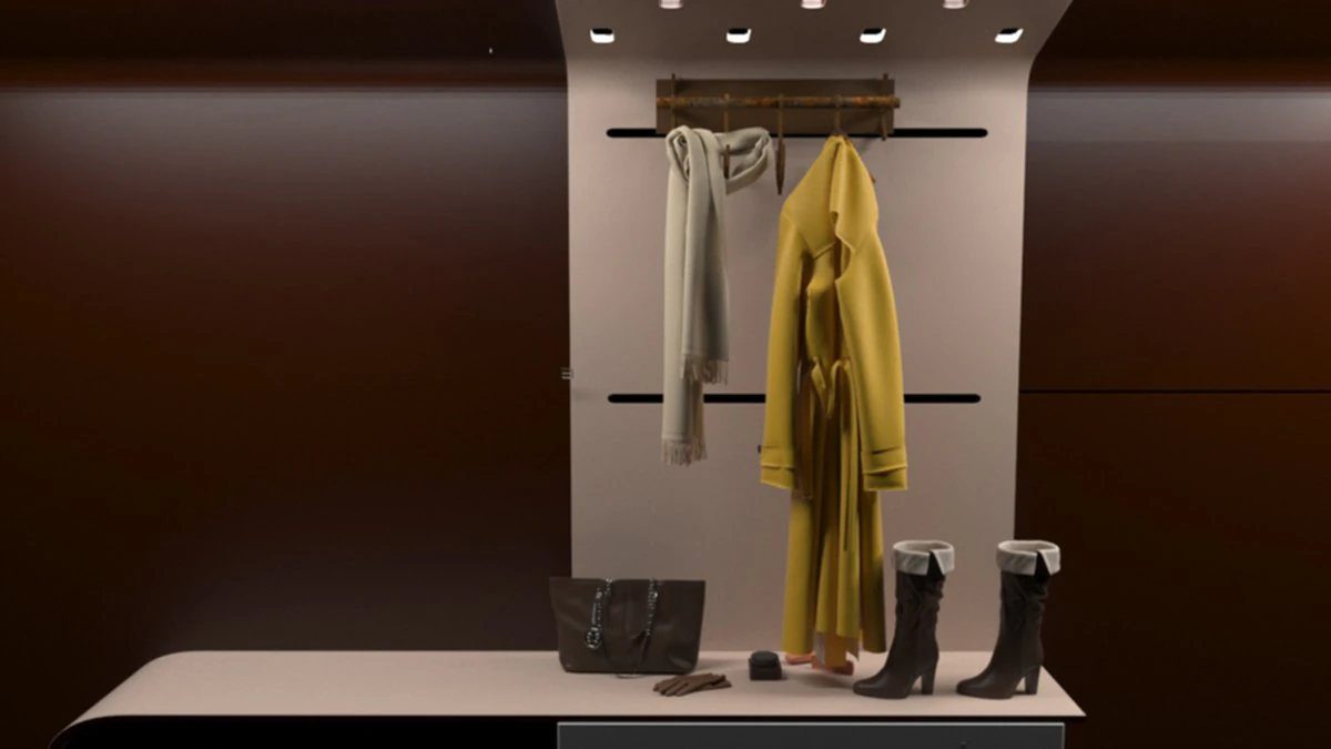 HANGER HOLDER 3D Model .c4d .max .obj .3ds .fbx .stl .blend 