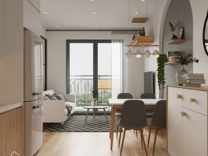 Apartment interior 3Dモデル