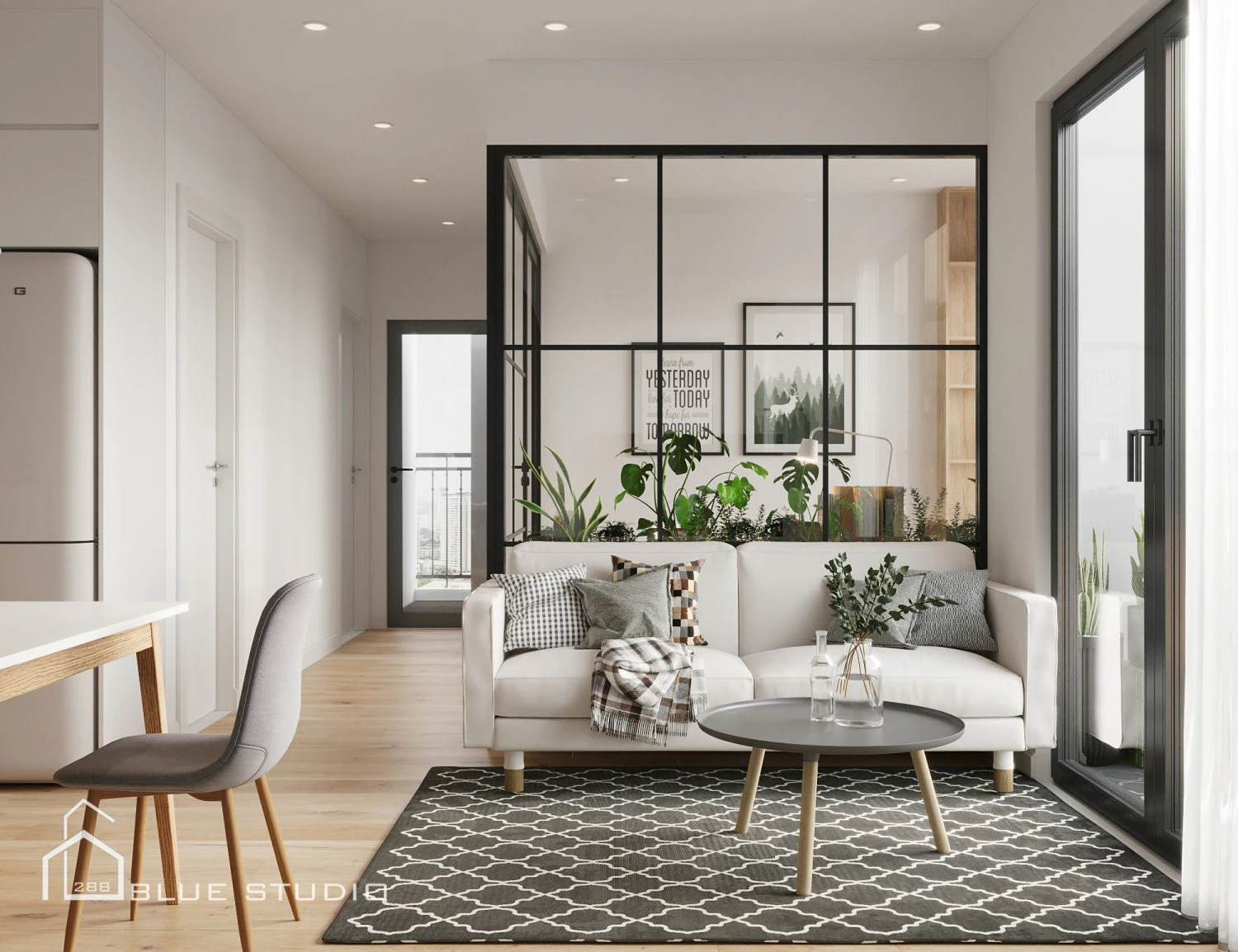 Apartment interior 3D Model .c4d .max .obj .3ds .fbx .stl .blend 
