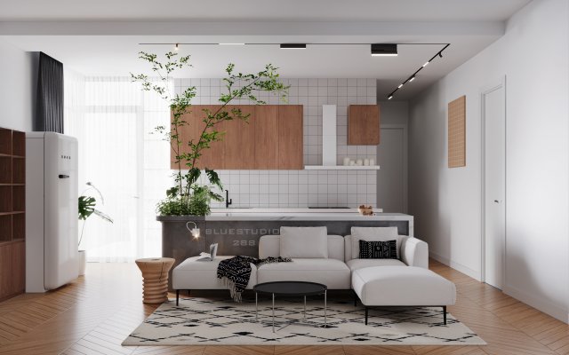 Apartment interior 02 3D मॉडल .c4d .max .obj .3ds .fbx .stl .blend 