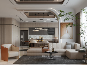 Penthouse interior 3D Model