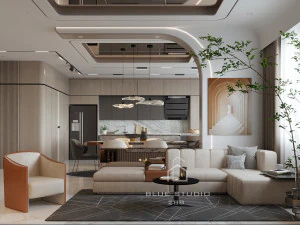 顶楼室内 3D 模型