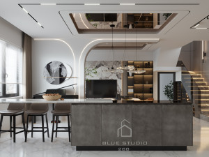 Penthouse interior 3D Модель
