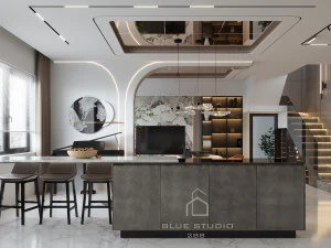 Penthouse interior 3D Model