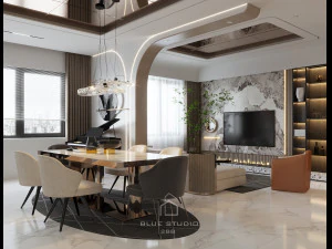 Penthouse interior 3D Model