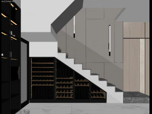 Penthouse interior 3D Model