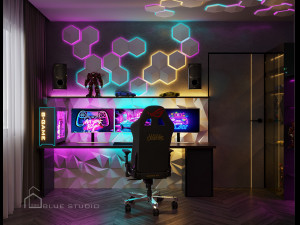 Gaming room 3D मॉडल