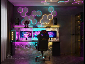 Gaming room 3D Model