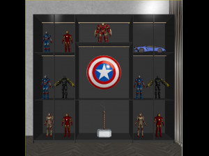 Gaming room 3D मॉडल