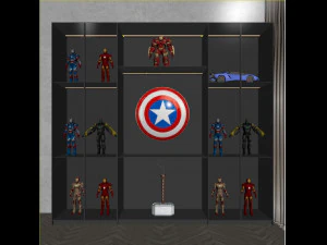 Gaming room 3D Model
