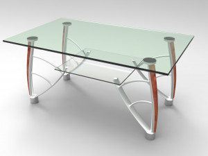 Club Table 3D Model