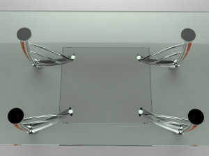 Club Table 3D Модель
