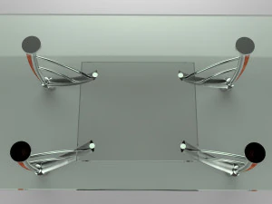 Club Table 3D Model