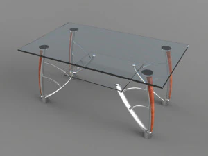 Club Table 3D Model