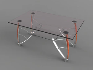 Club Table 3D Model
