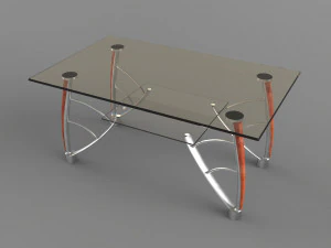 Club Table 3D Model