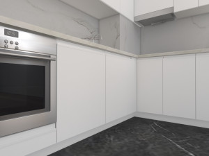 Kitchen Interior 3D 모델