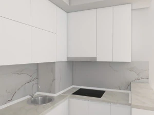 Kitchen Interior 3D Model