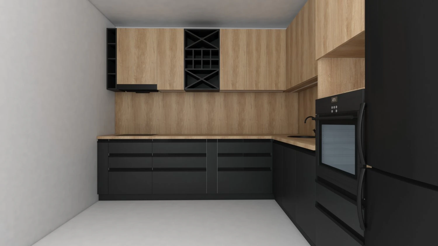 Kitchen Interior 3D Model .c4d .max .obj .3ds .fbx .stl .blend