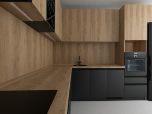 Kitchen Interior 3D Model