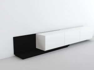 Id&eacute;ias para prateleiras de TV Modelo 3D