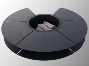 Fire Bowl 3D Model