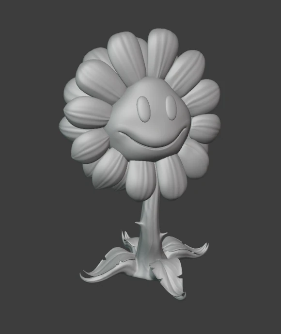 Girasol 3D Print Model .c4d .max .obj .3ds .fbx .stl .blend