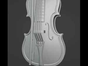 Violin 3D Print Model