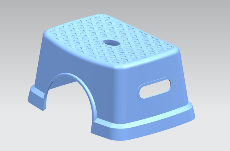 Stool 3D Model .c4d .max .obj .3ds .fbx .stl .blend 