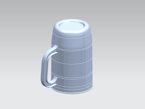 Beer Mug 3D 모델