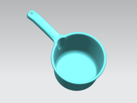 Plastic Water Scoop 3D Модель