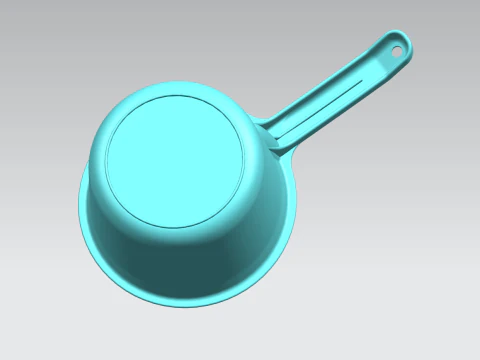 Plastic Water Scoop 3D Model