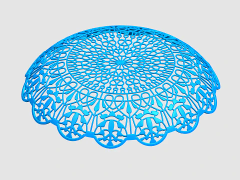 Fruits Plate 01 3D Model