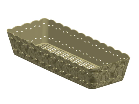 Kunststoffbox-Tablett 02 3D Modell