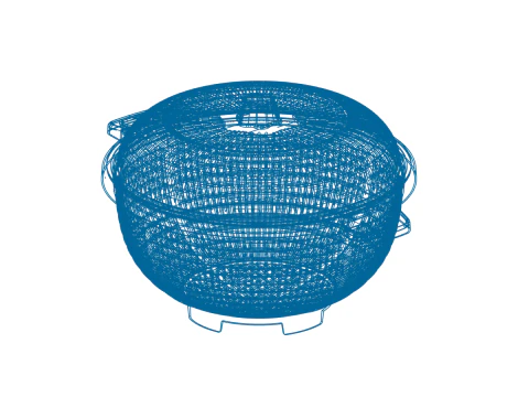 Rice Bowl 01 3D Model