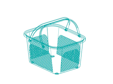 Vegetable Basket 3D Model