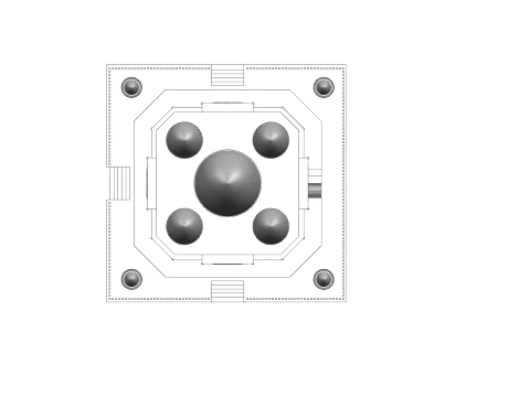 Al Hakim Mosque 3D Print Model