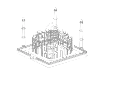 Al Hakim Mosque 3D Print Model