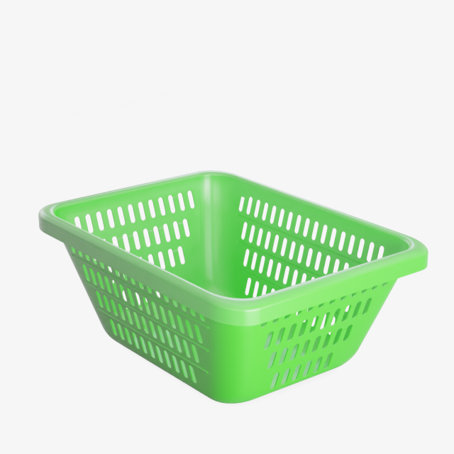 Plastic Basket Modelo 3D .c4d .max .obj .3ds .fbx .stl .blend 