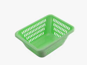 Plastic Basket 3D Model