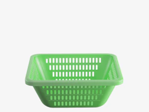 Plastic Basket 3D Model