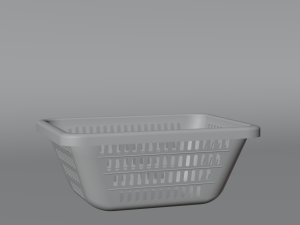 Plastic Basket Modelo 3D